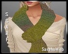 Green Ombre Knit Scarf