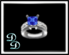 F-Sapphire Wedding Ring