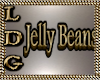 Gold Jelly Beans Necklac