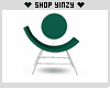 Y. Modern Chair L Teal