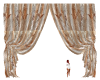 BL Tan & Brown Curtains