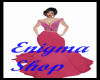 Pink Fish Tail Gown