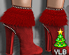 Y e Xmas Boots Red