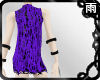 Tied String Dress Purple