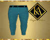Blue casual Pants