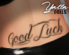 Good Luck Belly Tatt DRV