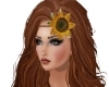Sunflower boho Hairband