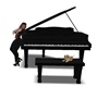 Piano with dog anim.