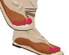 (D)Cream Dainty Sandals