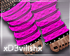 ✘Helzy Pink~Socks!