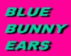 BLUE BUNNY EARS