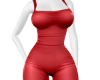 jumpsuit casual red