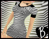 ~BZ~ Stripe Black Dress