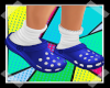 Clogs w/ Socks (Blue)