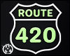 Animated Neon ROUTE 420