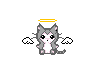 pixel kitty angel