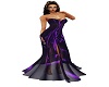 Sheer Purple Gown