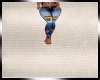 Jeans with curios