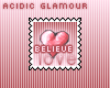 [AG] Believe Love Stamp