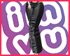 [e] Y2K BLCK Lther Pant
