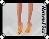 Orange Spring Pumps
