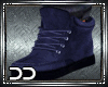 (D) Dark Blue Sneakers
