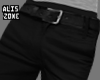 [AZ] WOLFMAN black pants
