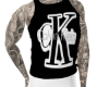 casual tattoo tshirt
