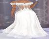 White w Lace Gown