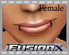 Fx Lip Rings Black Fem