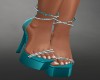 SM Diamond Heels Teal