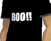 Black Baggy Boo Shirt