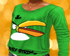 Angry Bird Green tshirt