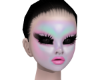 Chrome alien baby face