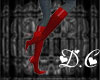 *D.C*Red Leather Boots