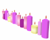 Lavendar Row Candles