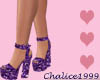Sparkly Purple Shoes