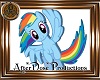 AD! 3D Rainbow Horse Art