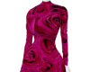 Pink Rose Knit Dress