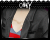 | Obey. S-Blazer Red