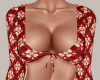 Print Top - Country Red