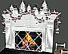 Queen Xmas Fireplace