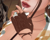 MxU- brown gloves girl