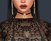 D- Black Lace Tops