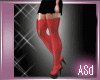 llASll lace red boots