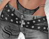 S&S Edgy Bk Baggy Denim