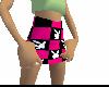 emo mini skirt