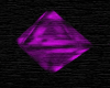 spinning purple crystal
