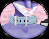 Pet Collar - LtBlue/Silv