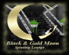 Black & Gold Moon Lounge